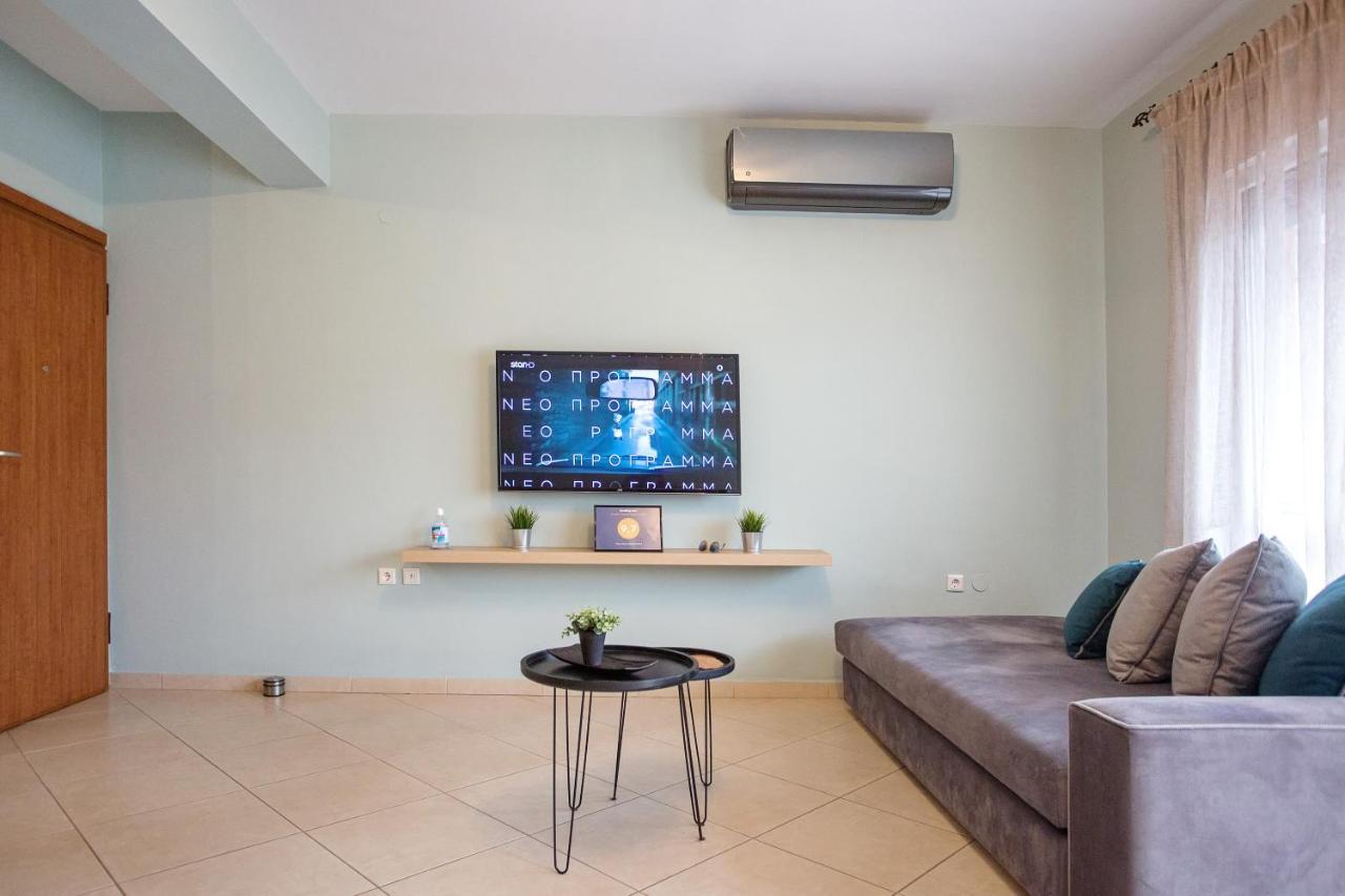 Joy Cozy Apartment Nea Iraklitsa Ngoại thất bức ảnh