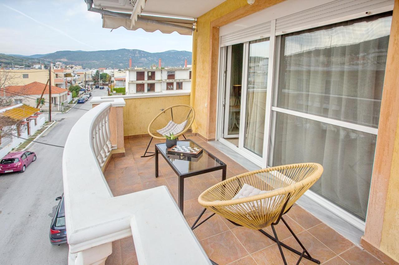 Joy Cozy Apartment Nea Iraklitsa Ngoại thất bức ảnh